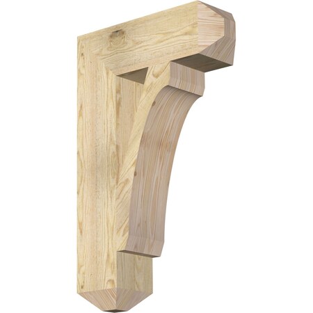 Ekena Millwork Legacy Craftsman Rough Sawn Bracket, Douglas Fir, 6"W x 20"D x 32"H BKT06X20X32LEC04RDF